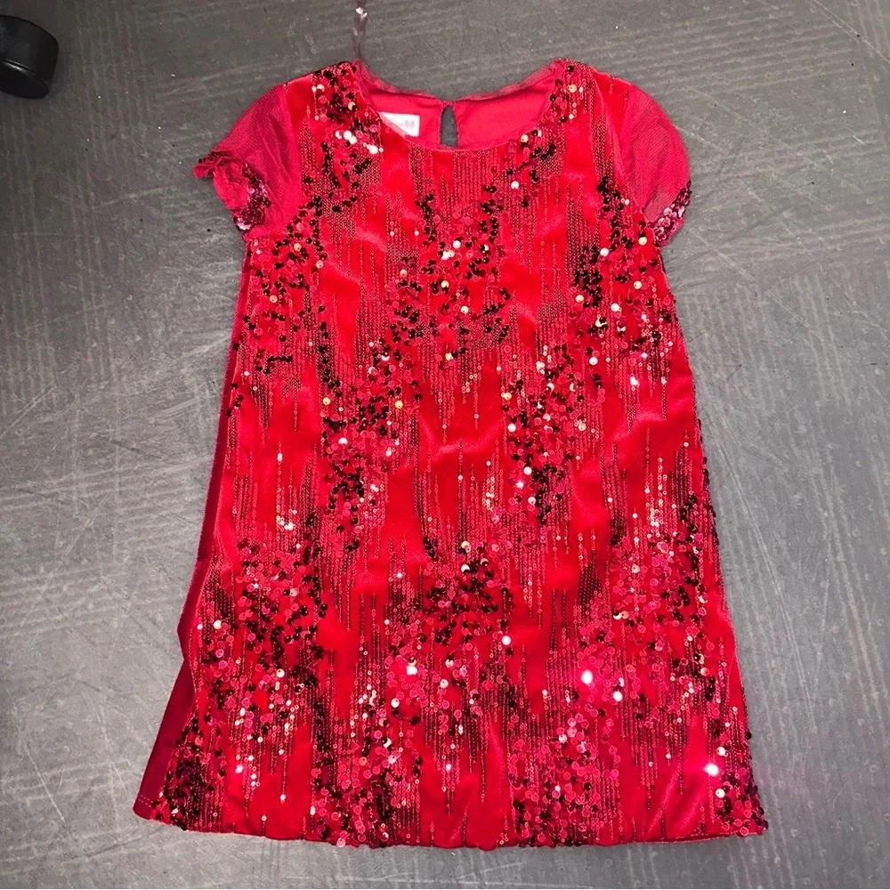 Justice Pink and White Floral Garment